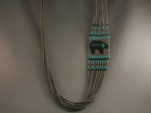 Woven Beaded Necklace