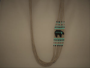 Woven Beaded Necklace