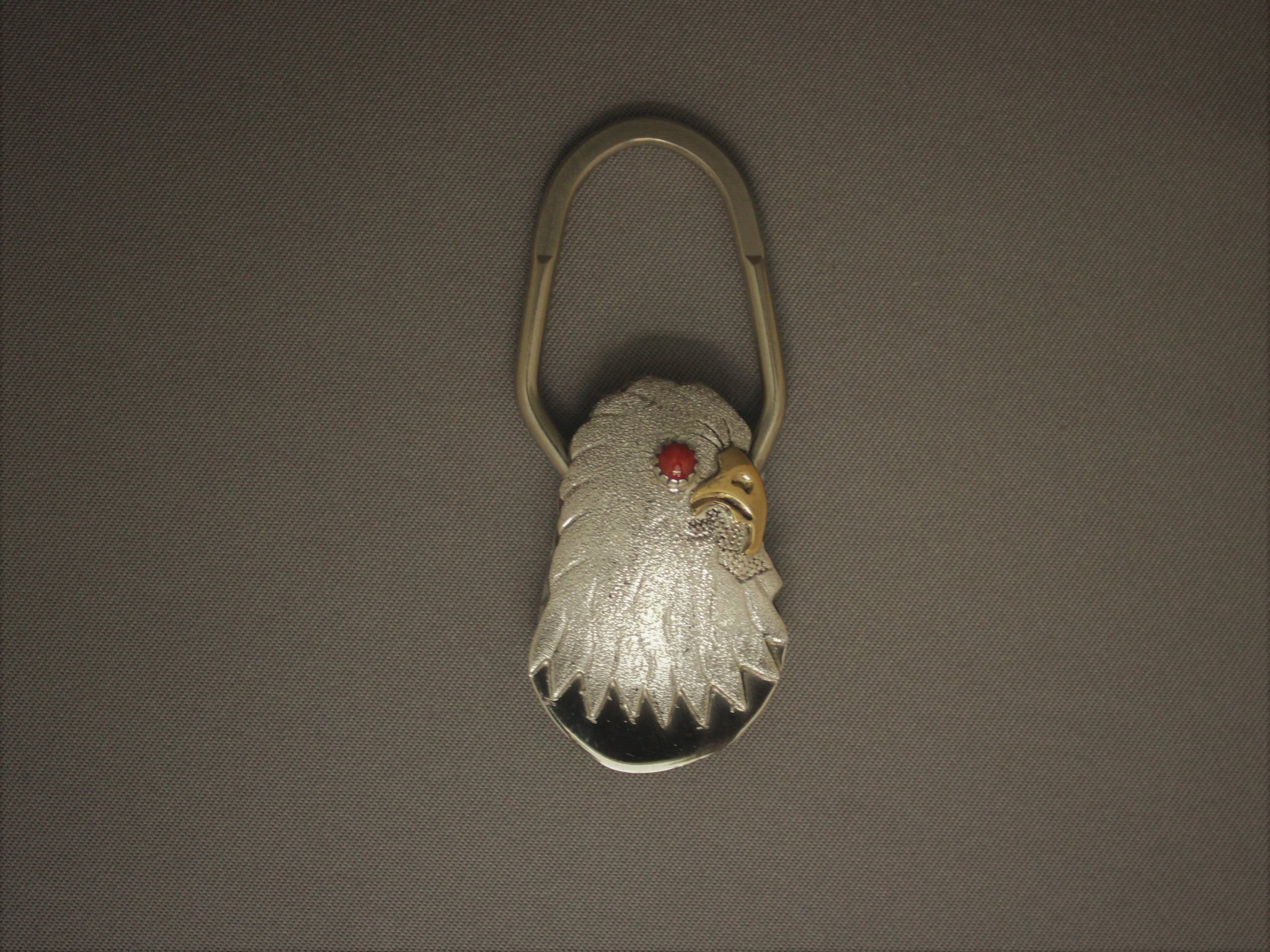 Eagle Head Key Ring