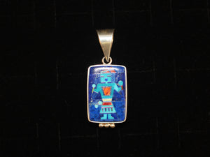 Mosaic Inlay Dancer Pendant