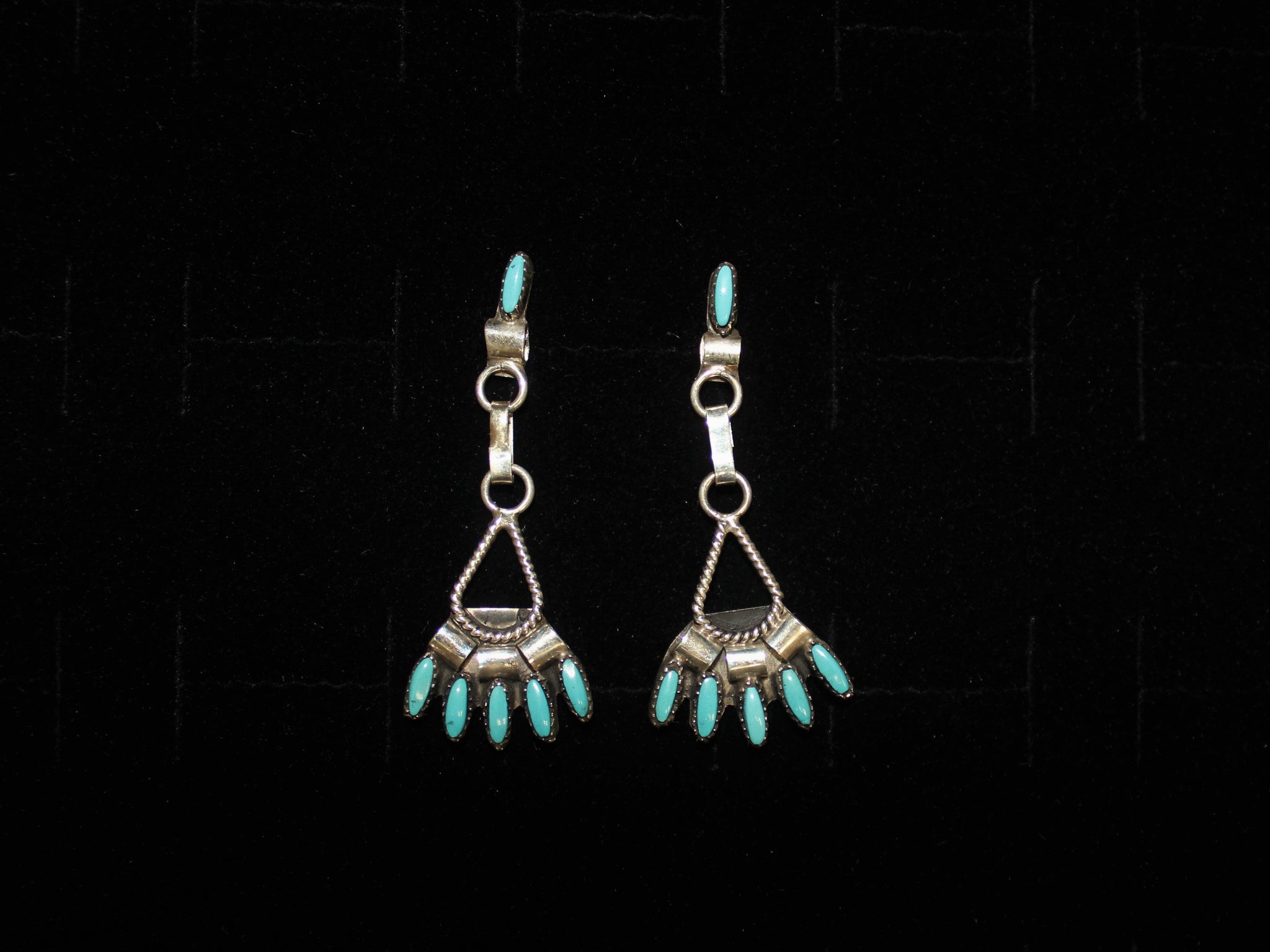 Needlepoint Cluster Earrings