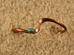 Copper Wave Bracelet