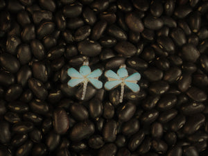 Turquoise Dragonfly Earrings