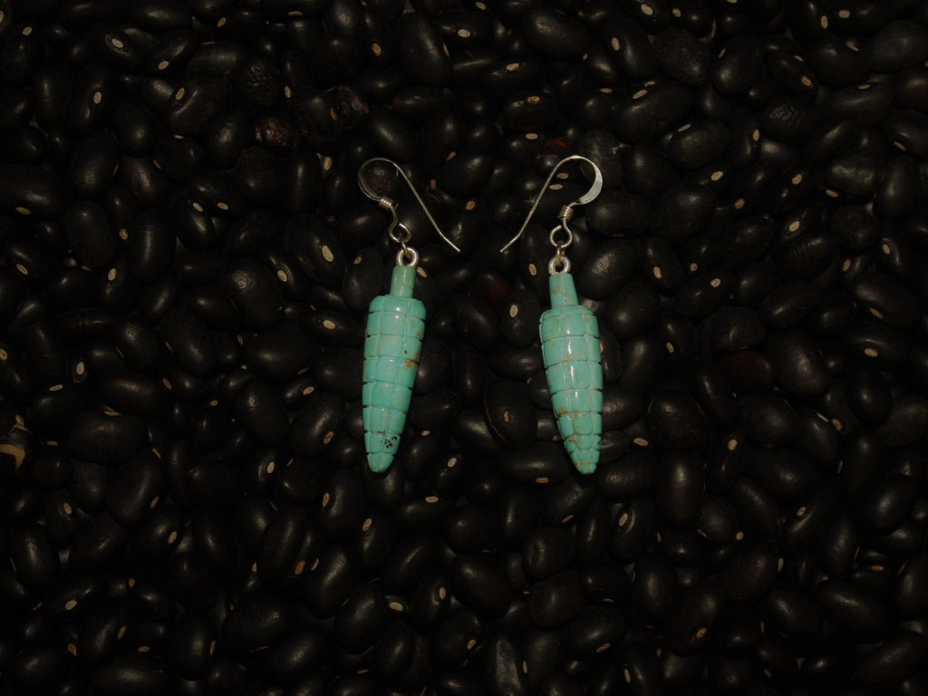 Turquoise Corn Earrings
